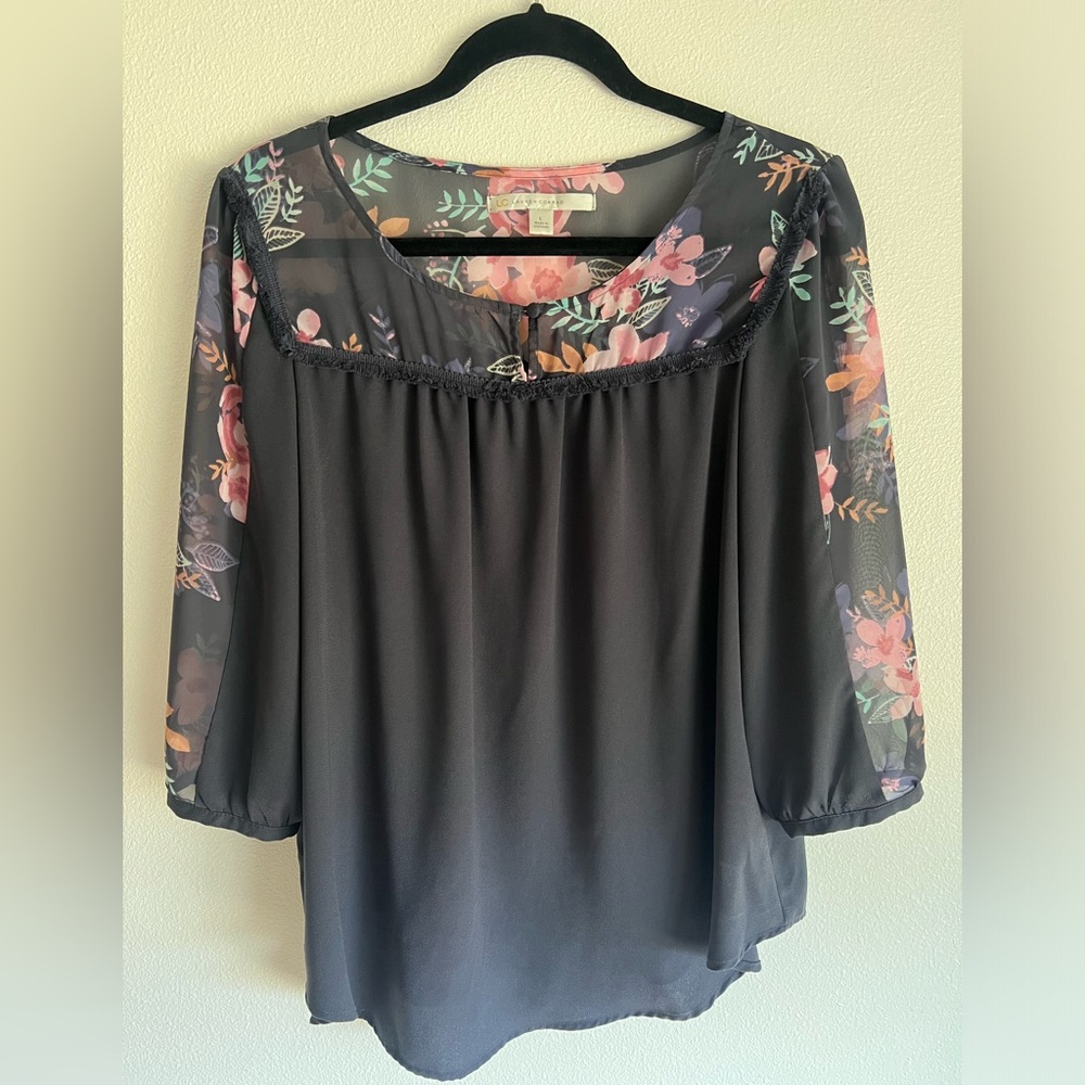 Floral Detail Blouse